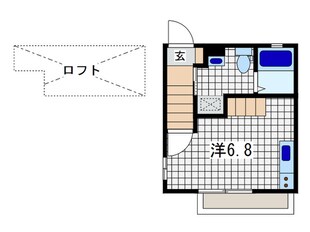 du PRINTEMPSの物件間取画像